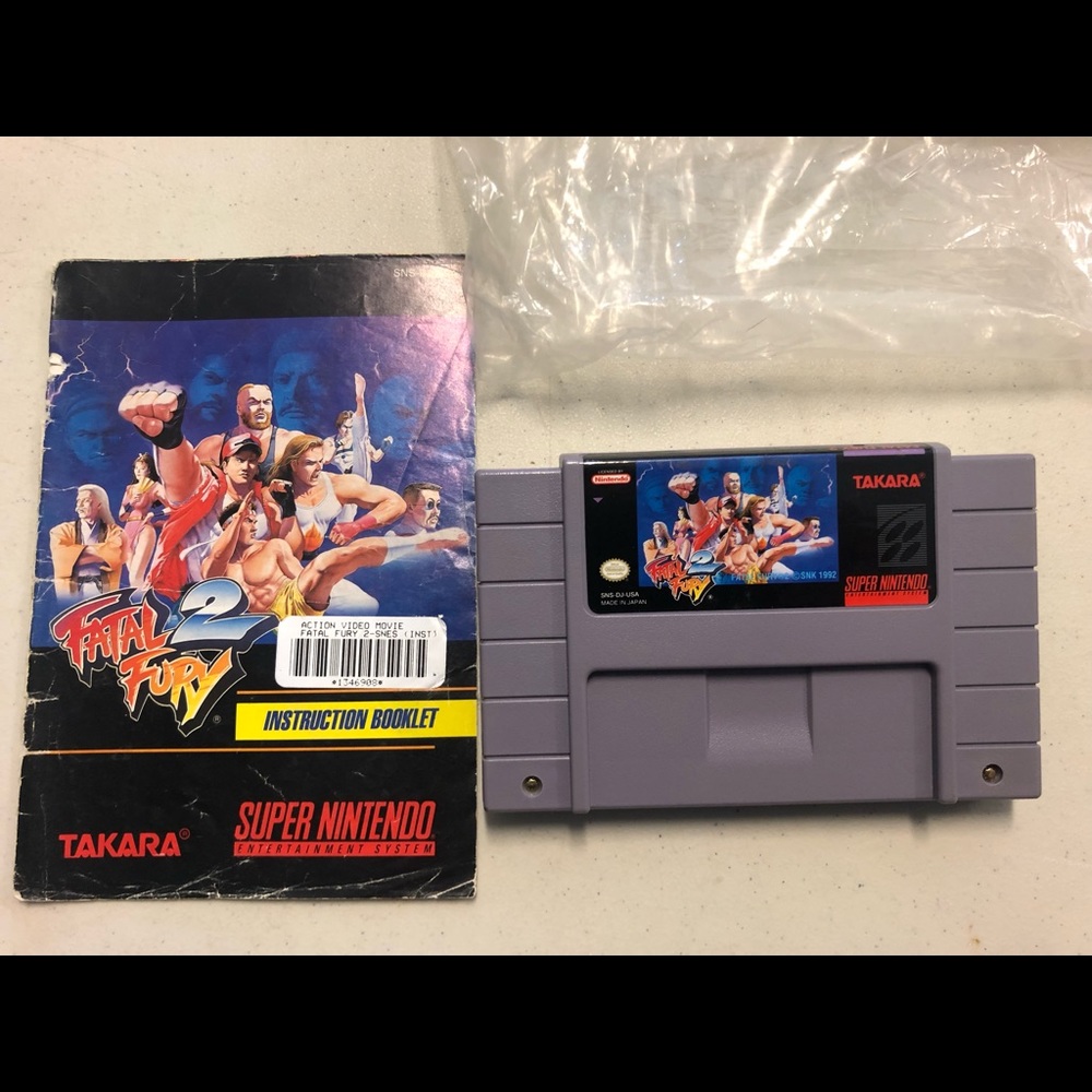 Super Nintendo Fatal Fury 2